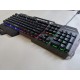 Gaming Πληκτρολόγιο με RGB φωτισμό (Αγγλικό US) AOAS M-1000 Μαύρο
