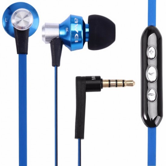 Handsfree Ακουστικά Ενσύρματα In Ear Awei S950Vi Μπλε