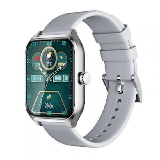 Ferefit WS-7 Fashion Smart Ρολόι Ασημί