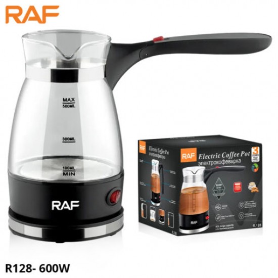 Ηλεκτρική Καφετιέρα Γυάλινη 600W 500ml RAF R.128