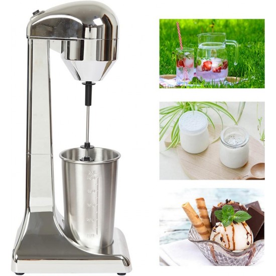 Μηχανή Παρασκευής Milk Shake - Φραπεδιέρα Sokany SK-1737 Ασημί