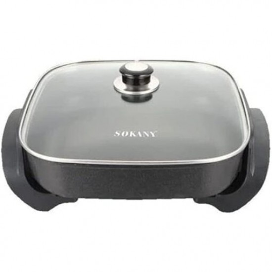Ηλεκτρικό Αντικολλητικό Τηγάνι 1500W Sokany SK-2005