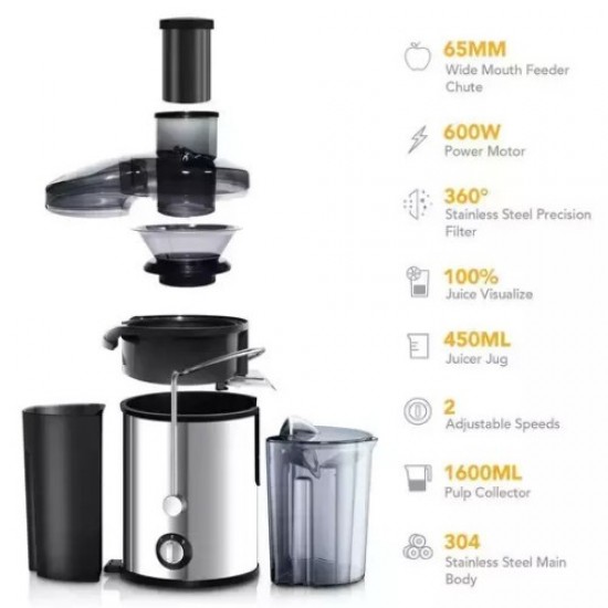 Αποχυμωτής 800W Inox Ασημί Sokany SK-4000Αποχυμωτής 800W Inox Ασημί Sokany SK-4000