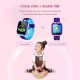 Smart Watch GPS Παιδικό έξυπνο ρολόι Kids 2182 Ροζ Μπλε