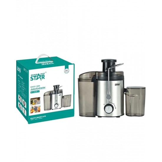 Αποχυμωτής φρούτων & λαχανικών Winning Star ST-5546 Inox ασημί