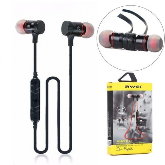 AWEI A920BL Ασύρματα Ακουστικά Smart Sports Μαύρα – Άνεση & Απόδοση
